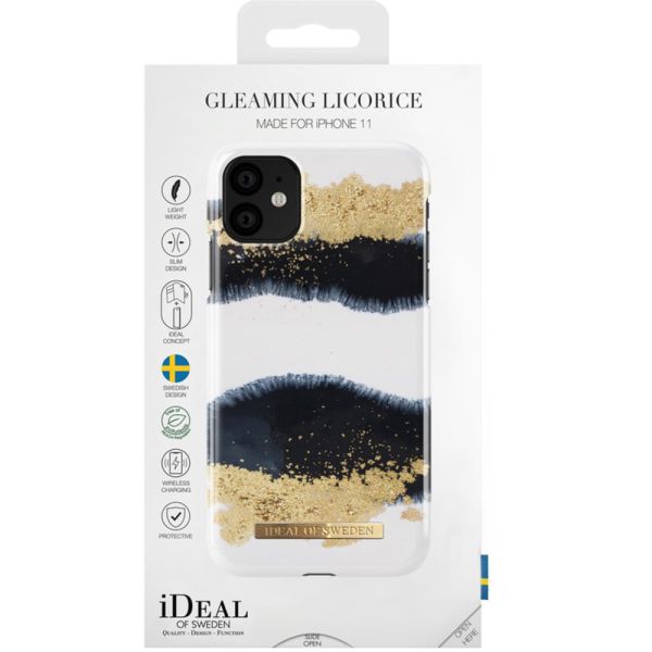 iDeal of Sweden Fashion Backcover iPhone 11 - Gleaming Licorice