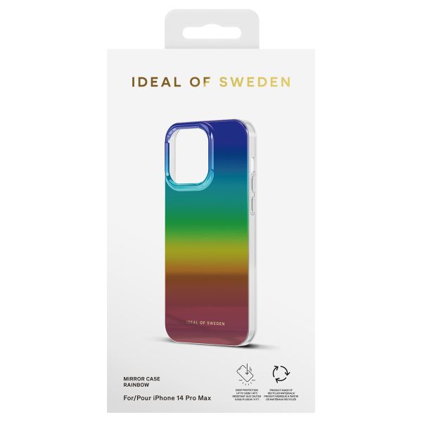 iDeal of Sweden Mirror Case iPhone 14 Pro Max - Rainbow