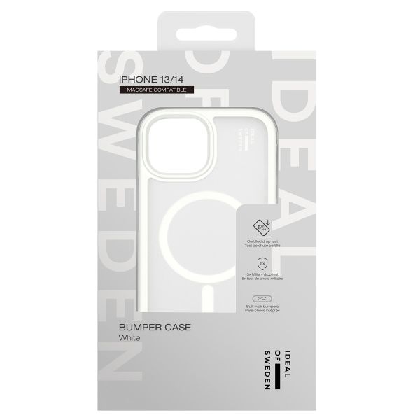 iDeal of Sweden Bumper Case Magsafe iPhone 13 / 14 - Cloudy White