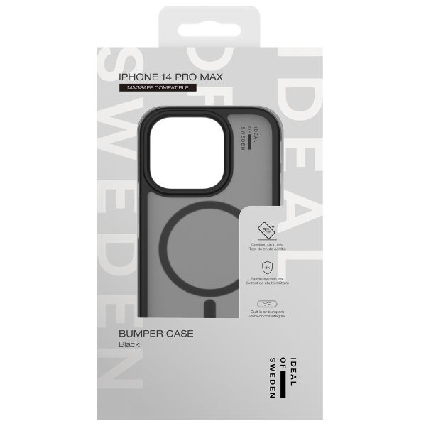 iDeal of Sweden Bumper Case Magsafe iPhone 14 Pro Max - Zwart