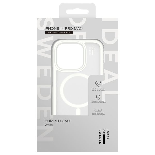 iDeal of Sweden Bumper Case Magsafe iPhone 14 Pro Max - Cloudy White