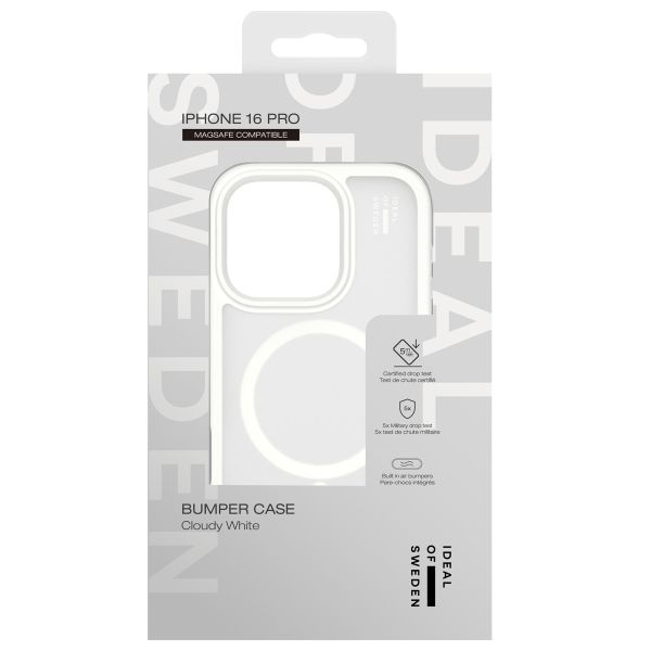 iDeal of Sweden Bumper Case Magsafe iPhone 16 Pro - Cloudy White