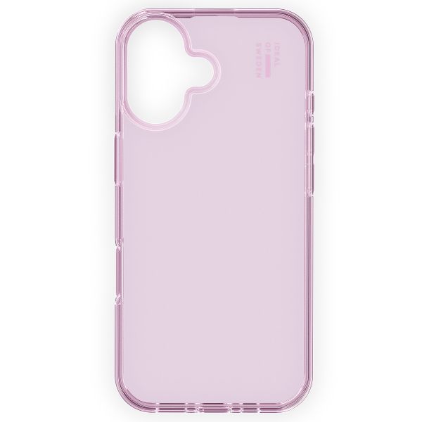 iDeal of Sweden Clear Case iPhone 16 - Light Pink