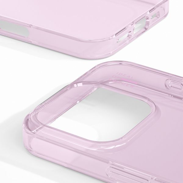 iDeal of Sweden Clear Case iPhone 16 Pro - Light Pink