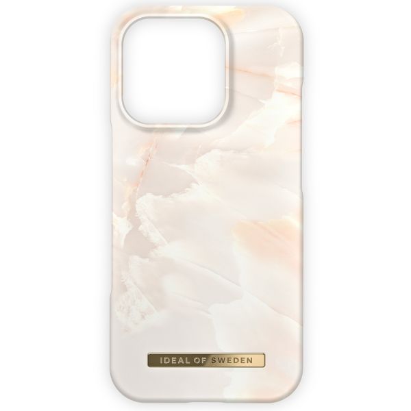 iDeal of Sweden Fashion Backcover iPhone 16 Pro Max - Rose Pearl Marble