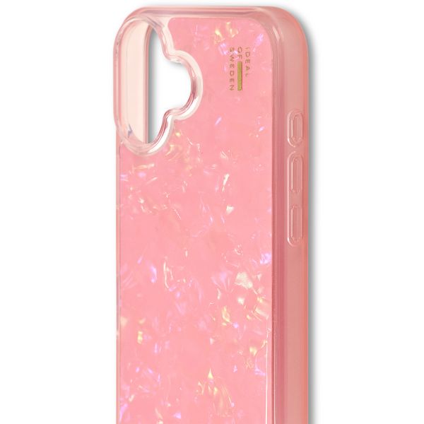 iDeal of Sweden Pearlized Case iPhone 16 - Roze