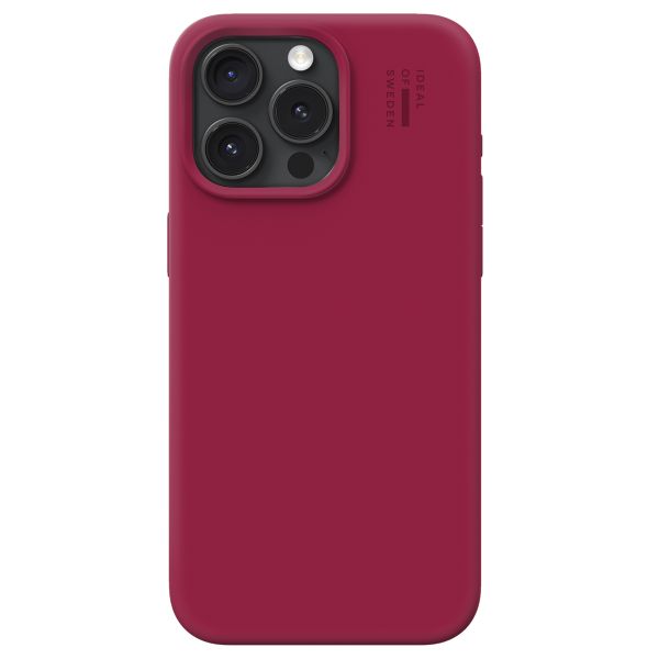 iDeal of Sweden Silicone Case iPhone 14 Pro Max - Cranberry