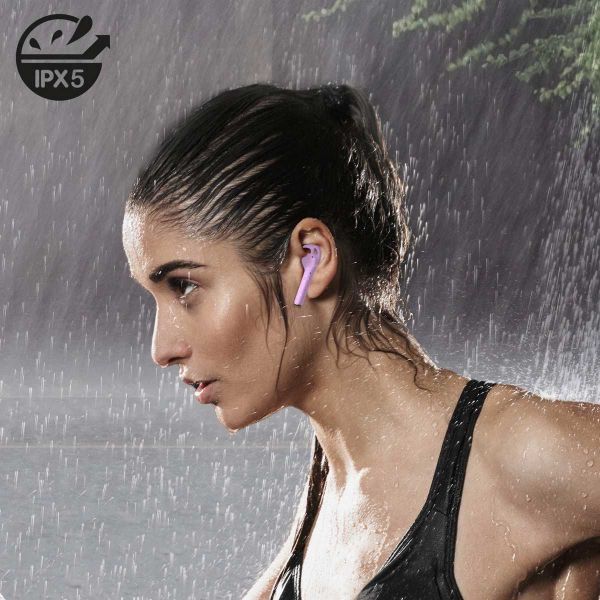 Defunc True Sport - Draadloze oordopjes - Bluetooth draadloze oortjes - Lila