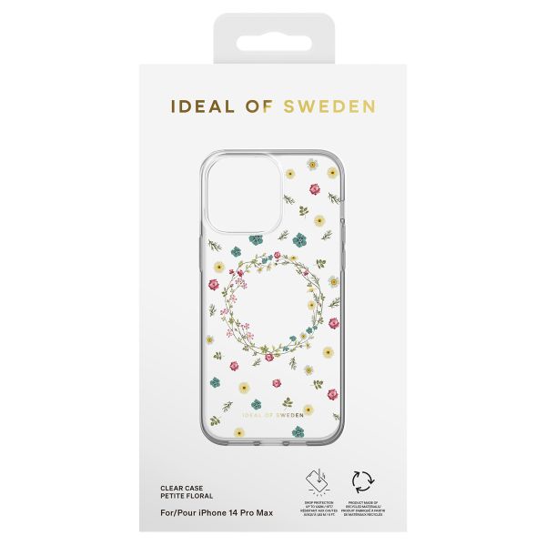 iDeal of Sweden Clear Case iPhone 14 Pro Max - Petite Floral