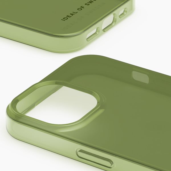 iDeal of Sweden Clear Case iPhone 15 - Khaki