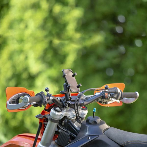 RAM Mounts X-Grip® U-Bolt telefoonhouder fiets/motor/scooter - Universeel - Klein - Zwart