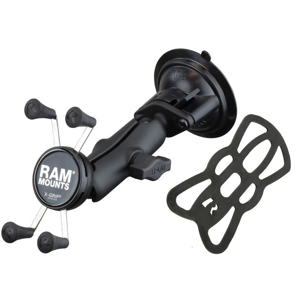 RAM Mounts X-Grip® Twist-lock telefoonhouder auto - Universeel - Klein - Zwart