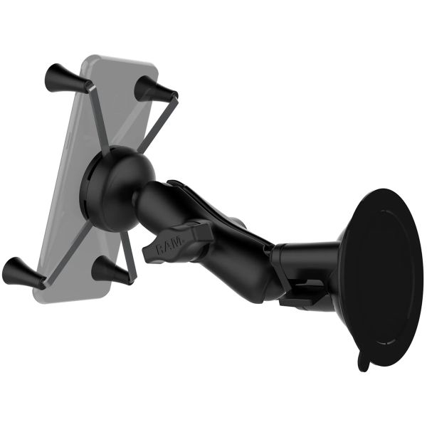 RAM Mounts X-Grip® Twist-lock telefoonhouder auto - Universeel - Groot - Zwart