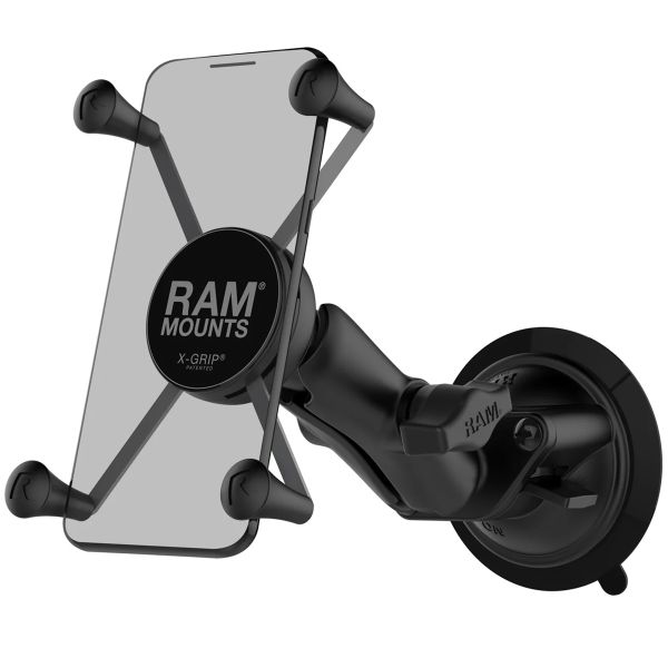 RAM Mounts X-Grip® Twist-lock telefoonhouder auto - Universeel - Groot - Zwart