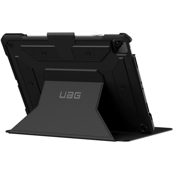 UAG Metropolis Bookcase iPad Pro 12.9 (2022) / Pro 12.9 (2021) - Zwart