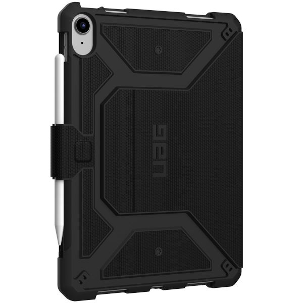 UAG Metropolis Bookcase iPad 10 (2022) 10.9 inch - Zwart