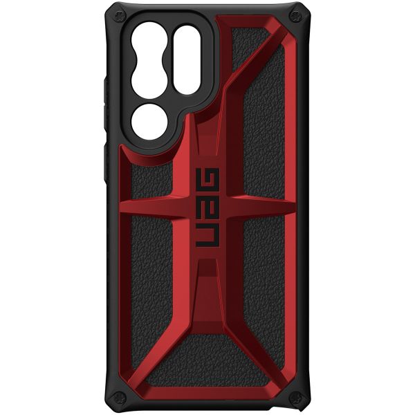 UAG Monarch Backcover Samsung Galaxy S22 Ultra - Crimson