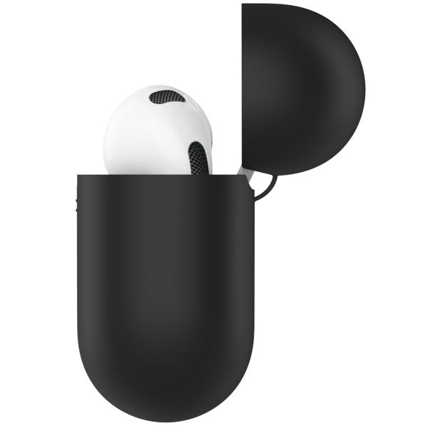 KeyBudz Elevate Protective Silicone Case Apple AirPods 3 (2021) - Black