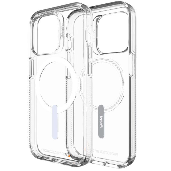 ZAGG Crystal Palace Snap Backcover MagSafe Backcover iPhone 14 Pro - Transparant