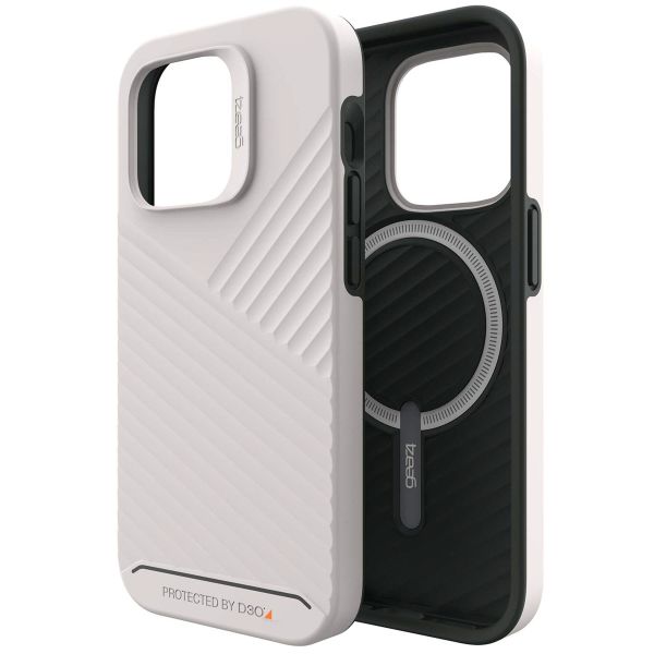 ZAGG Denali Snap Backcover MagSafe iPhone 14 Pro - Grijs
