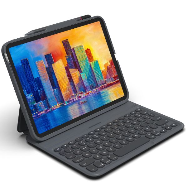 ZAGG Pro Keys Keyboard Bookcase iPad 10 (2022) 10.9 inch - Zwart / Grijs