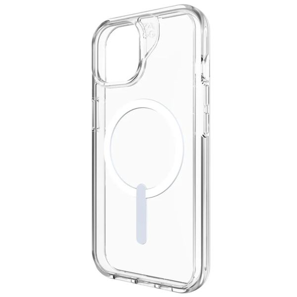 ZAGG Crystal Palace Snap Backcover MagSafe iPhone 15 - Transparant