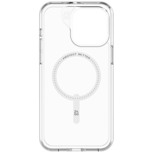 ZAGG Crystal Palace Snap Backcover MagSafe iPhone 15 Pro Max - Transparant