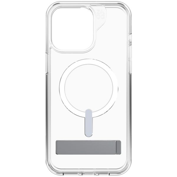 ZAGG Crystal Palace Snap KickStand Case met MagSafe iPhone 15 Pro Max - Transparant