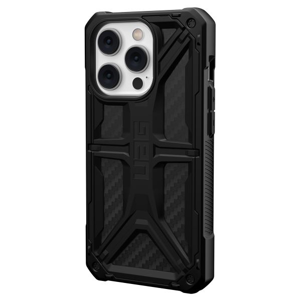 UAG Monarch Backcover iPhone 14 Pro - Carbon Fiber