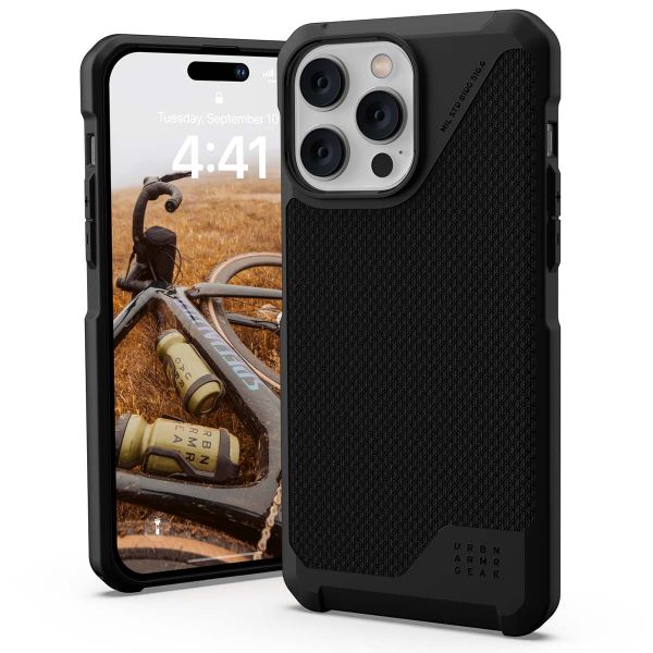 UAG Metropolis LT MagSafe Backcover iPhone 14 Pro Max - Kevlar Black