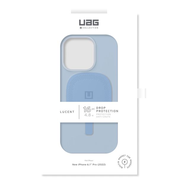 UAG Lucent 2.0 Backcover MagSafe iPhone 14 Pro - Cerulean