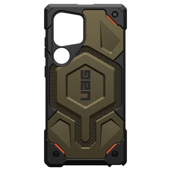 UAG Monarch Pro Backcover Samsung Galaxy S24 Ultra - Kevlar Element Green