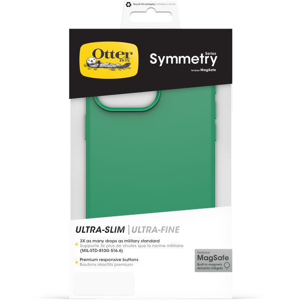 OtterBox Symmetry Backcover MagSafe iPhone 15 Pro Max - Green Juice