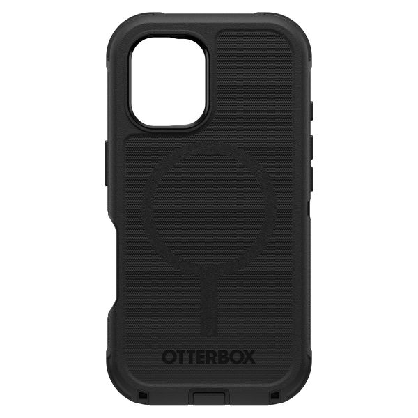 OtterBox Defender Rugged Backcover met MagSafe iPhone 16 - Black