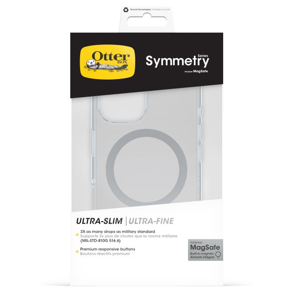 OtterBox Symmetry Backcover MagSafe iPhone 16 - Clear