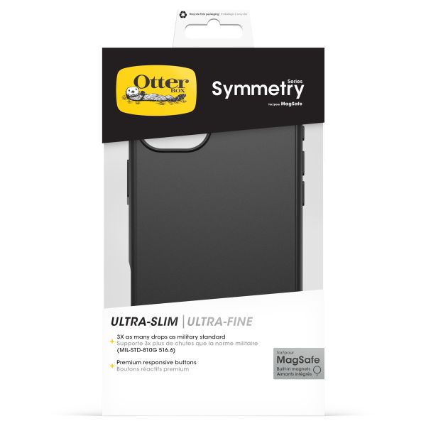 OtterBox Symmetry Backcover MagSafe iPhone 16 Plus - Black