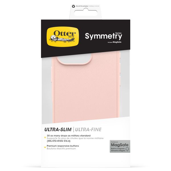 OtterBox Symmetry Backcover MagSafe iPhone 16 - Ballet Shoes Rose