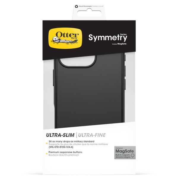 OtterBox Symmetry Backcover MagSafe iPhone 16 Pro - Black