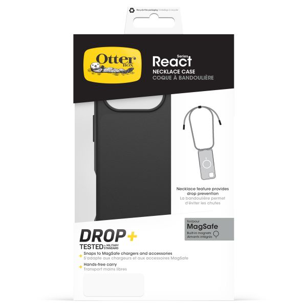 OtterBox React Necklace MagSafe iPhone 16 Pro - Black