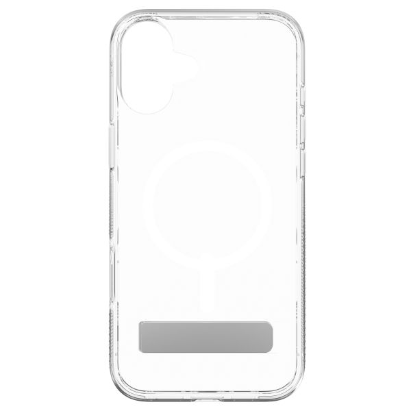 ZAGG Crystal Palace Snap KickStand Case met MagSafe iPhone 16 - Transparant