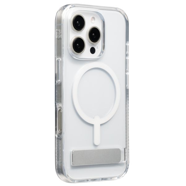 ZAGG Crystal Palace Snap KickStand Case met MagSafe iPhone 16 Pro - Transparant