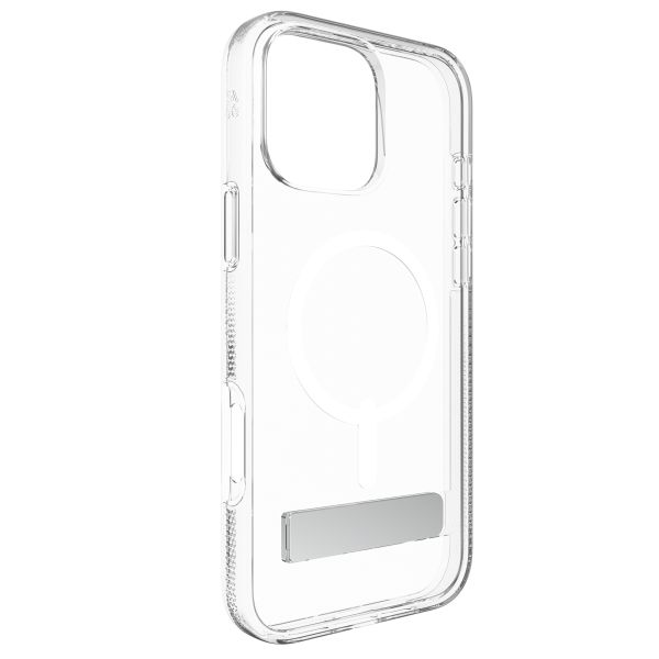 ZAGG Crystal Palace Snap KickStand Case met MagSafe iPhone 16 Pro - Transparant