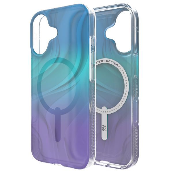 ZAGG Milan Snap Case met MagSafe iPhone 16 - Deep Aurora