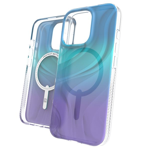 ZAGG Milan Snap Case met MagSafe iPhone 16 Pro - Deep Aurora