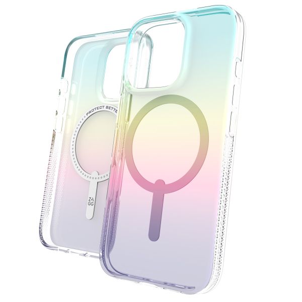 ZAGG Milan Snap Case met MagSafe iPhone 16 Pro - Iridescent