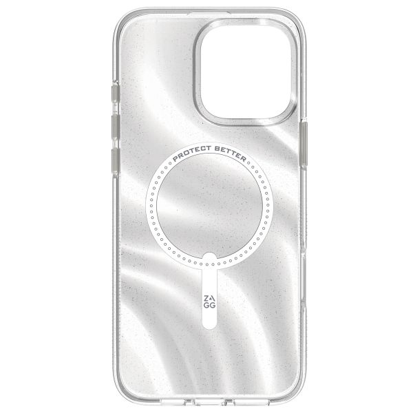 ZAGG Milan Snap Case met MagSafe iPhone 16 Pro Max - Swirl Glitter