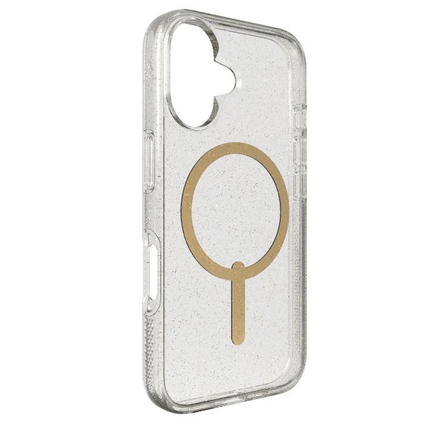 ZAGG Milan Snap Case met MagSafe iPhone 16 - Gold Glitter