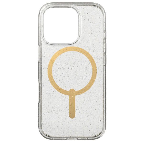 ZAGG Milan Snap Case met MagSafe iPhone 16 Pro - Gold Glitter