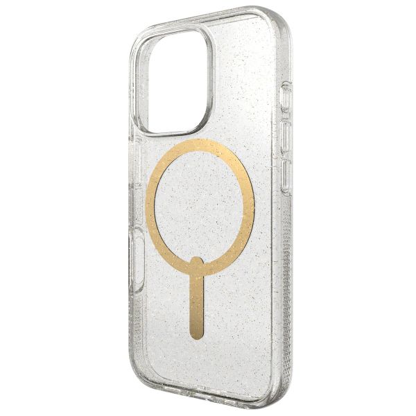 ZAGG Milan Snap Case met MagSafe iPhone 16 Pro - Gold Glitter