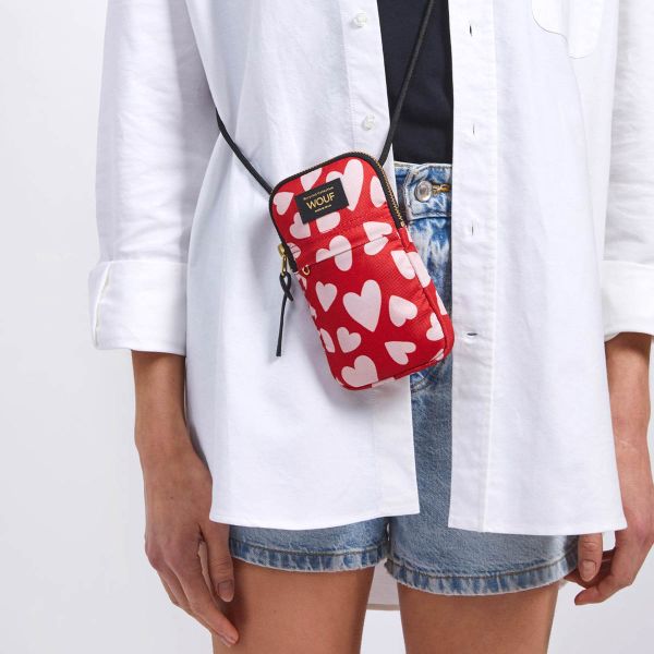 Wouf Crossbody Phone Bag - Telefoontasje - Amore